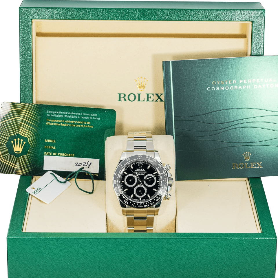 Rolex Daytona Cosmograph Stainless Steel Black Dial 126500LN