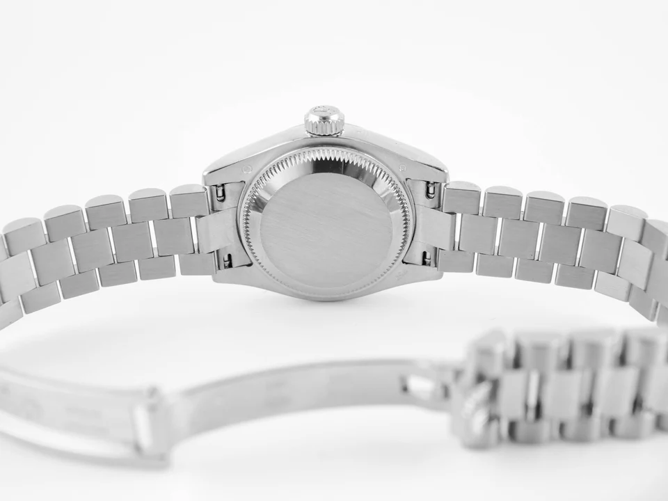 Rolex Lady-Datejust White Gold Mother of Pearl Diamond Dial 179179