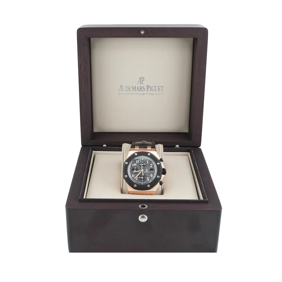 Audemars Piguet Royal Oak Offshore Rose Gold Grey Arabic Dial 25940OK.OO.D002CA.01