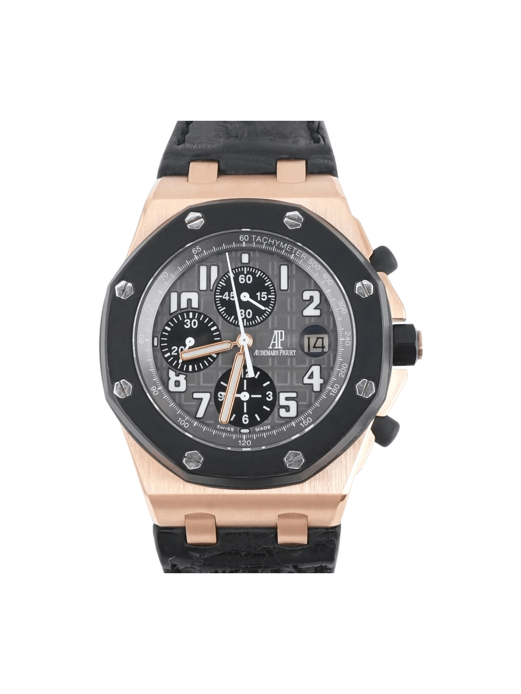 Audemars Piguet Royal Oak Offshore Rose Gold Grey Arabic Dial 25940OK.OO.D002CA.01