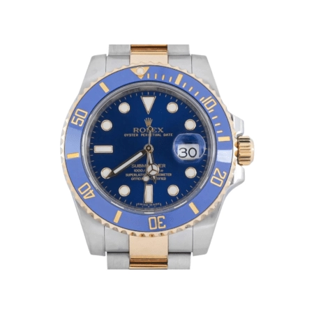 Rolex Submariner Date Stainless Steel and Yellow Gold Blue Dial 116613LB