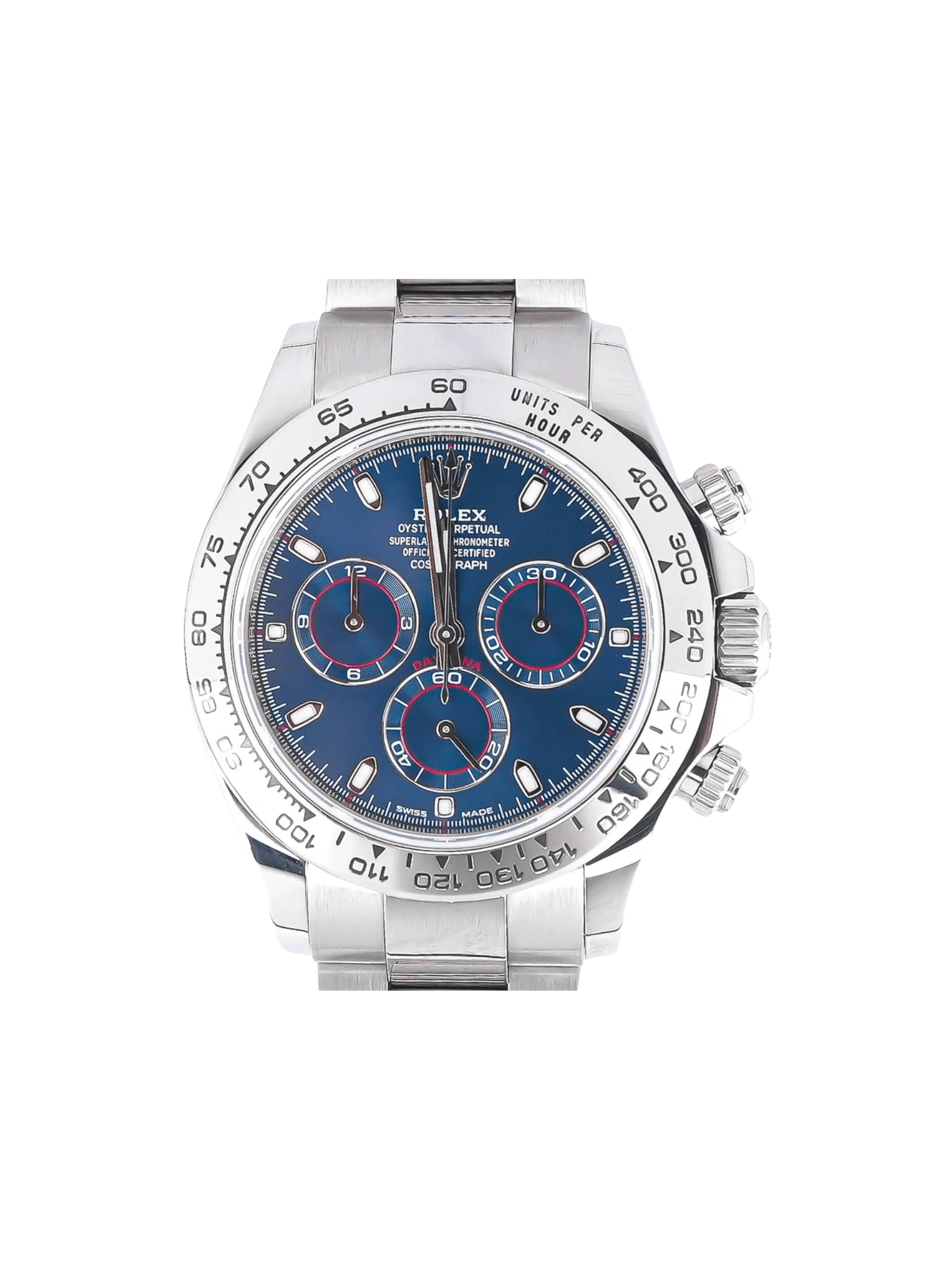 Rolex Daytona White Gold Blue Dial 116509