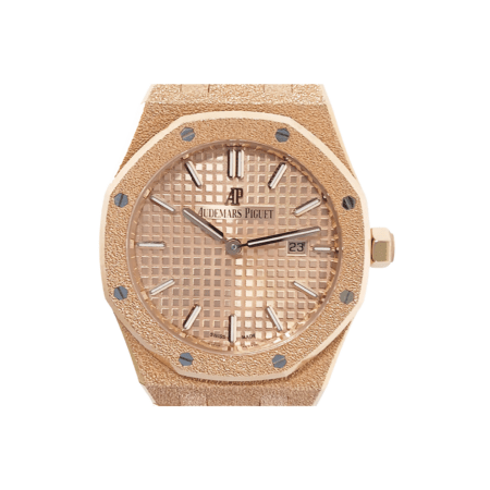 Audemars Piguet Royal Oak Frosted Rose Gold Rose Dial 67653OR.GG.1230OR.02