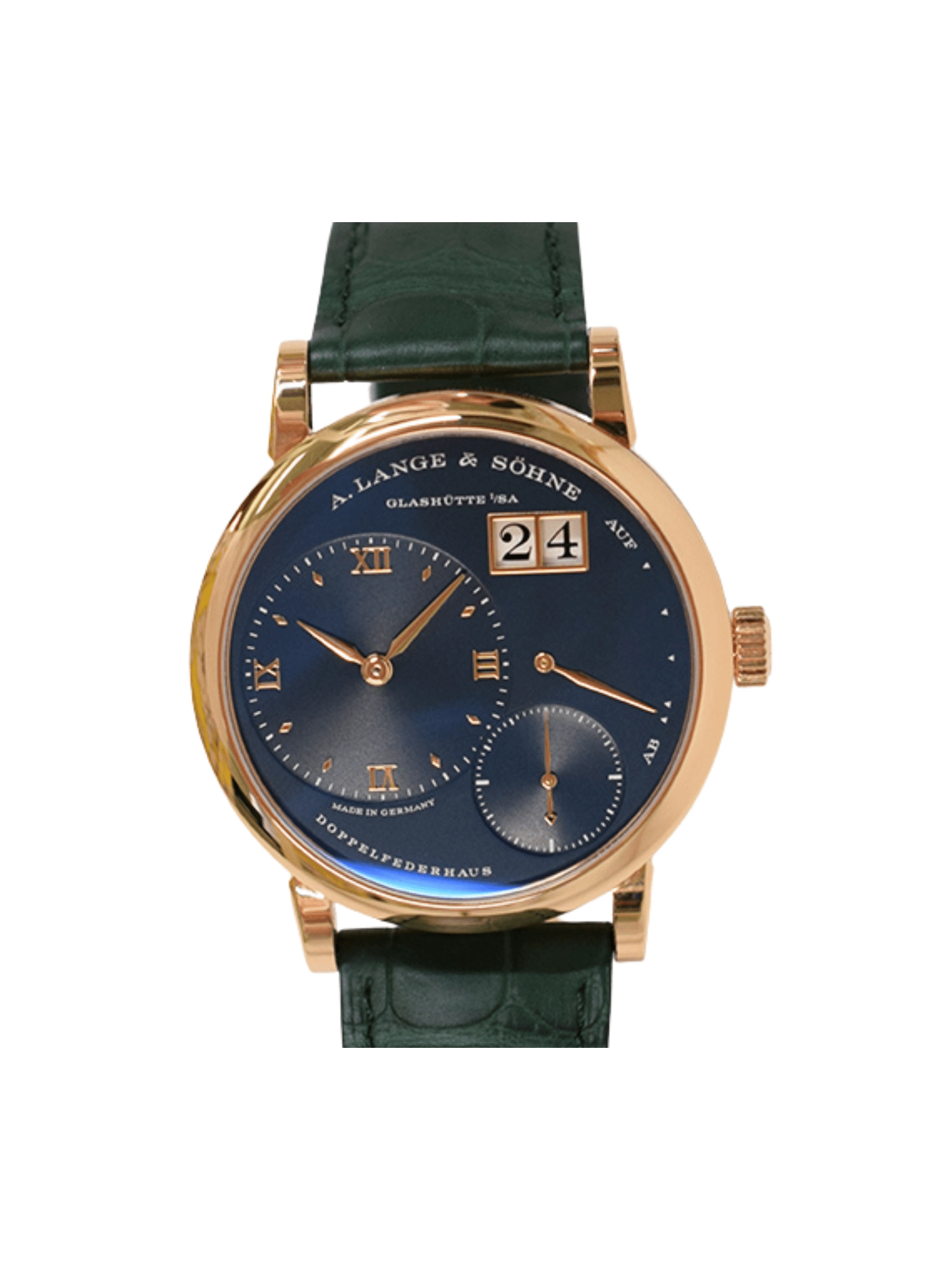 A. Lange & Söhne Little Lange 1 Rose Gold Blue Dial 181.063