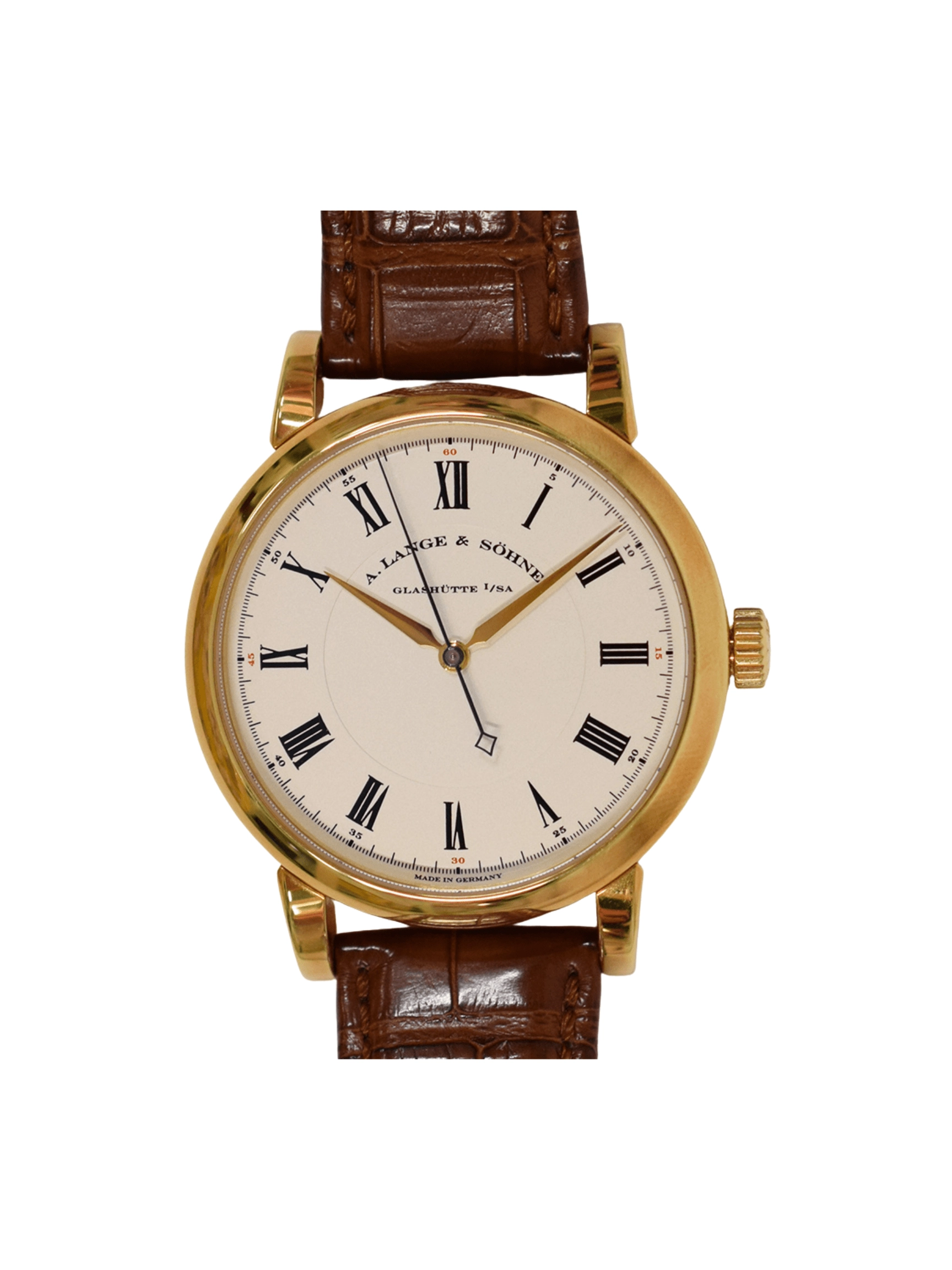 A. Lange & Söhne Richard Lange Yellow Gold White Roman Dial 232.021
