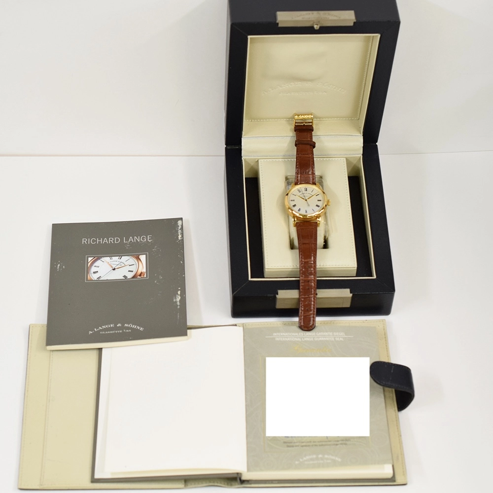 A. Lange & Söhne Richard Lange Yellow Gold White Roman Dial 232.021