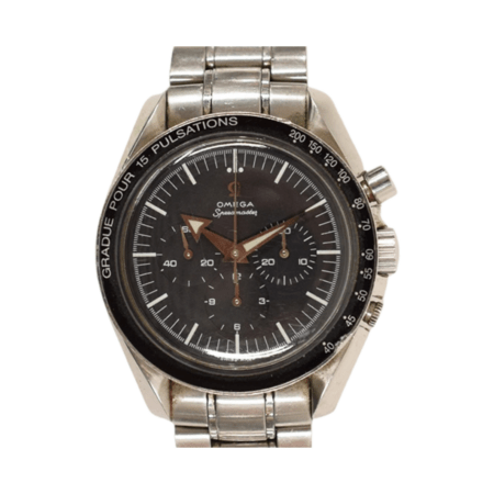 Omega Speedmaster Broad Arrow Stainless Steel Black Dial 3594.5