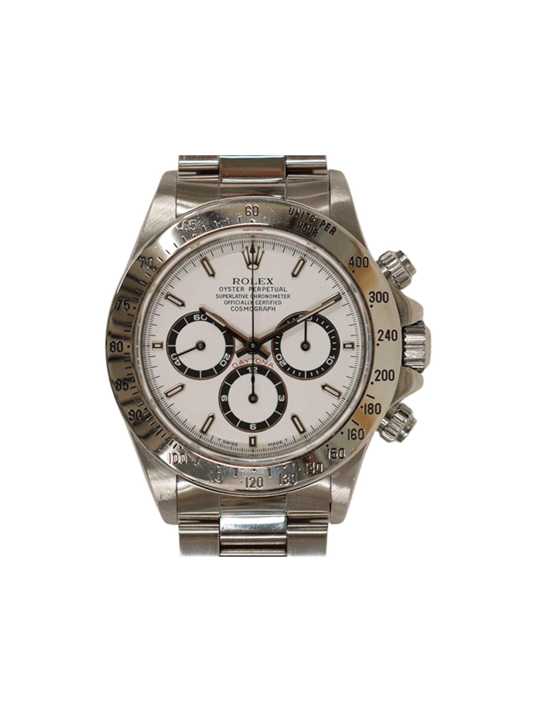 Rolex Daytona Stainless Steel White Dial 16520