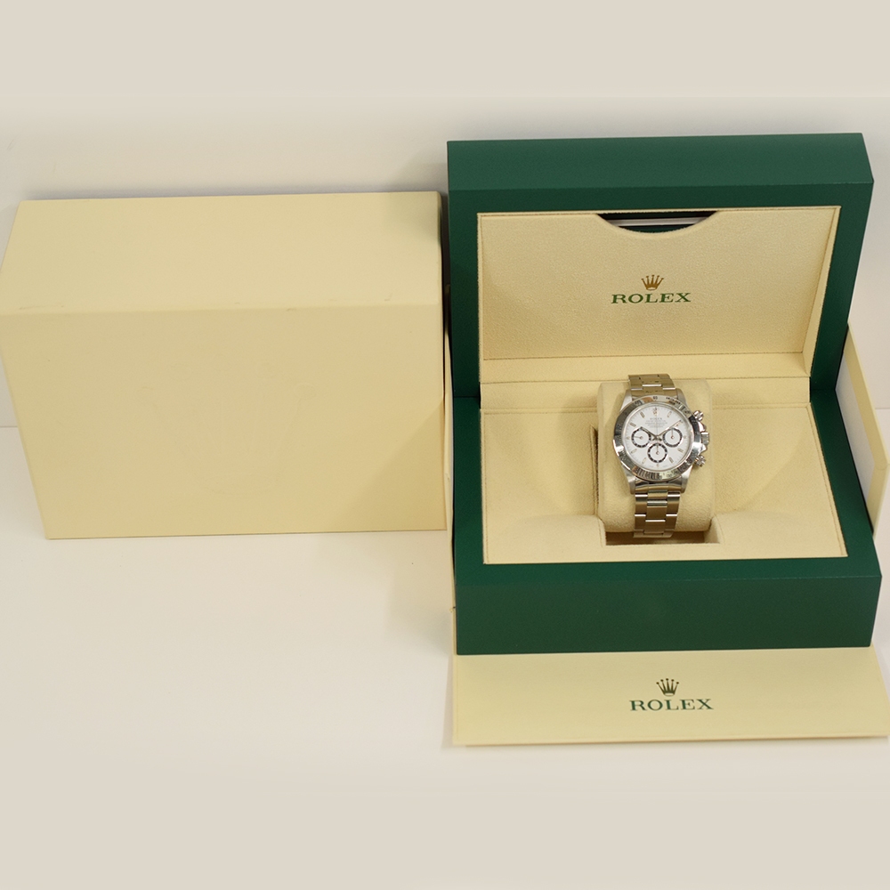 Rolex Daytona Stainless Steel White Dial 16520