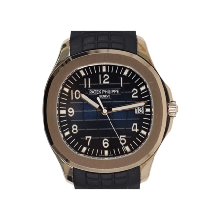 Patek Philippe Aquanaut White Gold Blue Arabic Dial 5168G-001