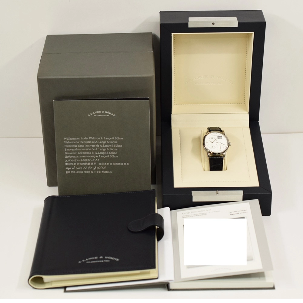 A. Lange & Söhne Lange 1 Stainless Steel Silver Roman Dial 191.039