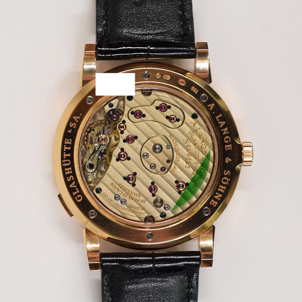 A. Lange & Söhne Grand Lange 1 Rose Gold Blue Roman Dial 115.031