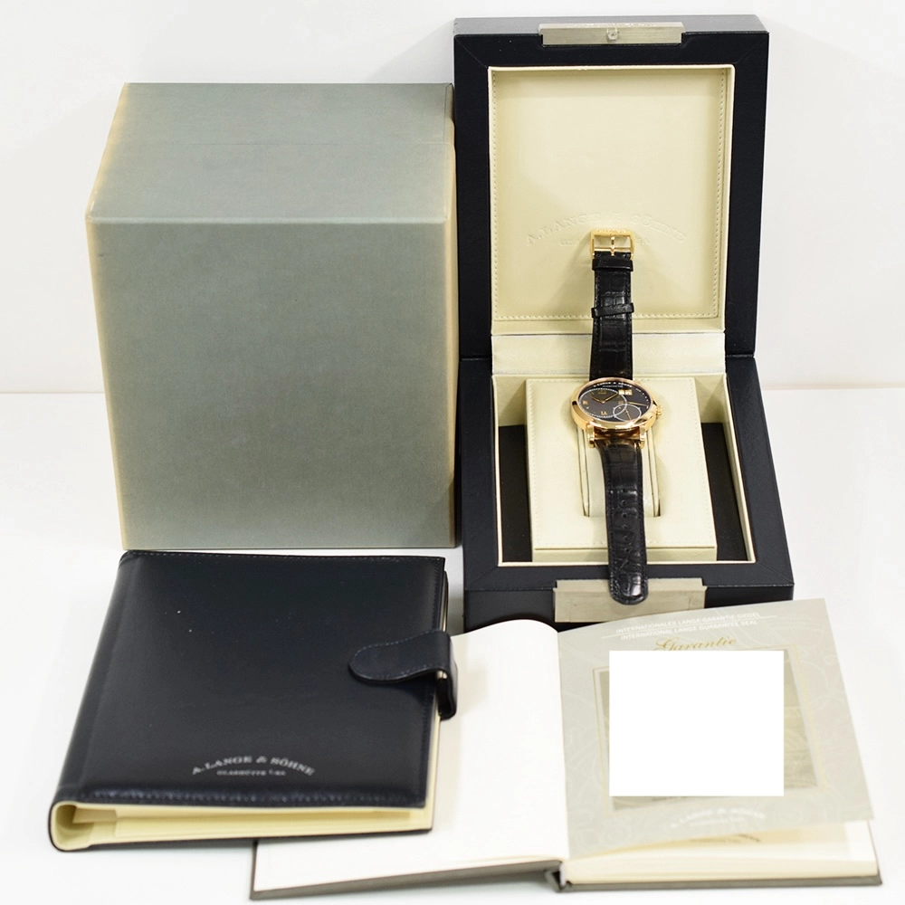 A. Lange & Söhne Grand Lange 1 Rose Gold Blue Roman Dial 115.031