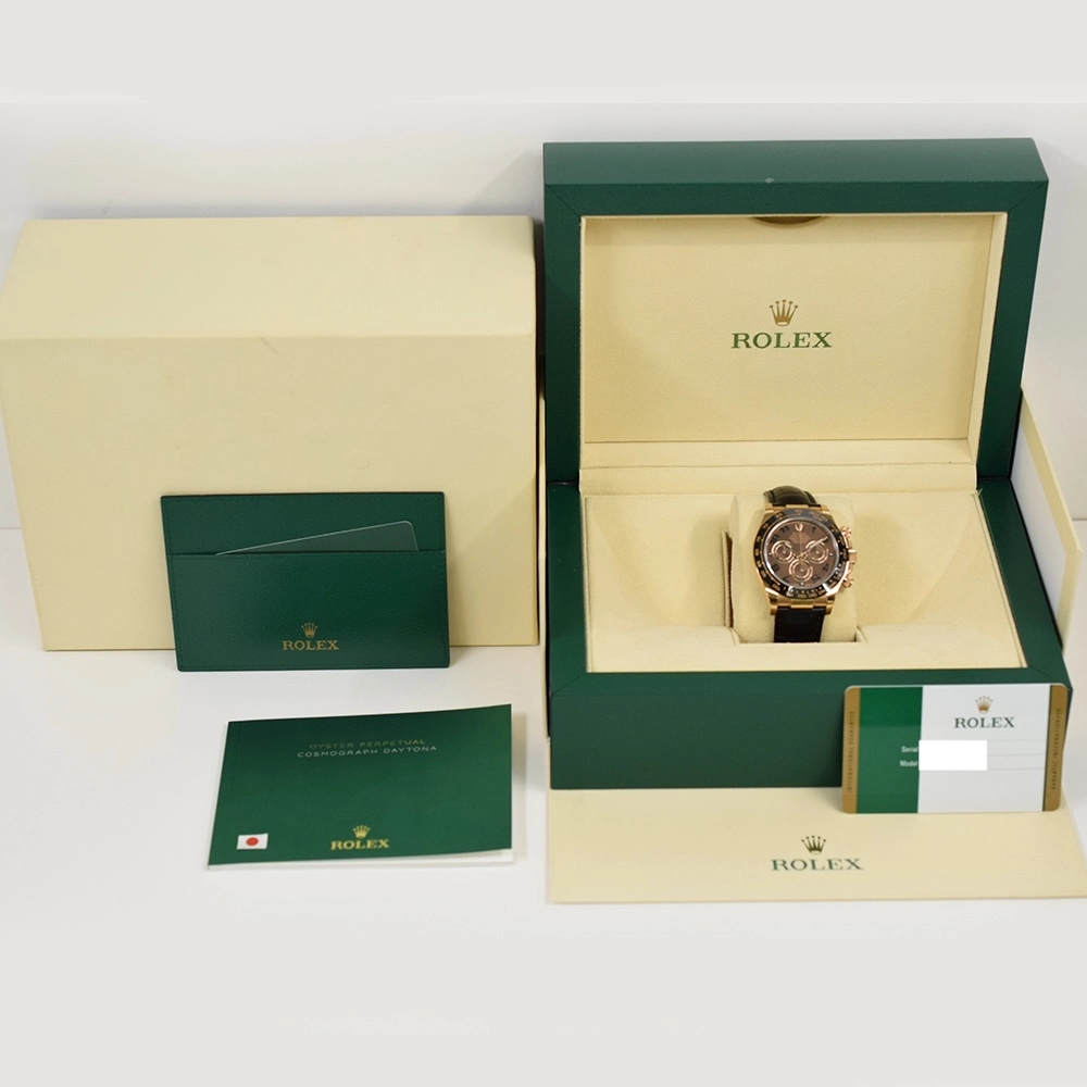 Rolex Daytona Rose Gold Brown Arabic Dial 116515LN