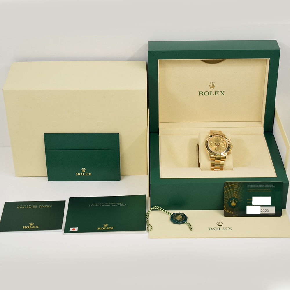 Rolex Daytona Yellow Gold Champagne Dial 116508