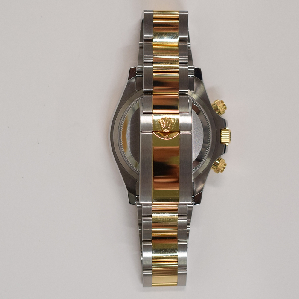 Rolex Daytona Stainless Steel and Yellow Gold Black Dial 126503
