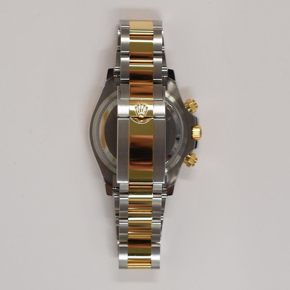 Rolex Daytona Stainless Steel and Yellow Gold Black Dial 126503