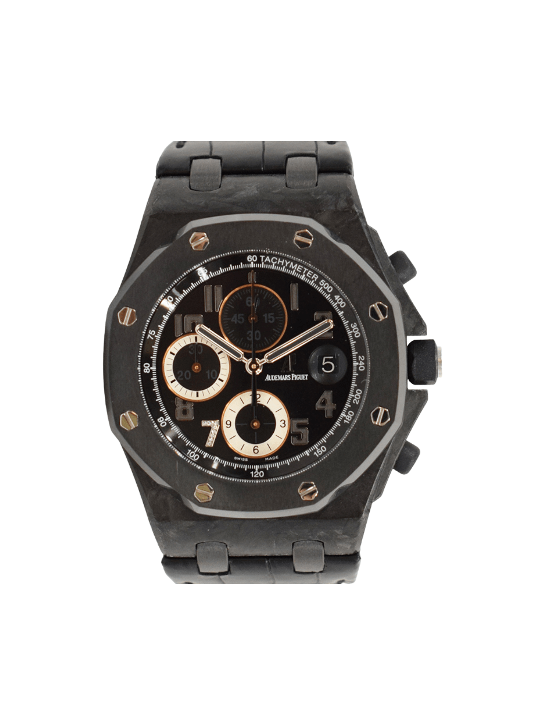 Audemars Piguet Royal Oak Offshore 'Ginza 7' Carbon Black Arabic Dial 26205AU.OO.D002CR.01