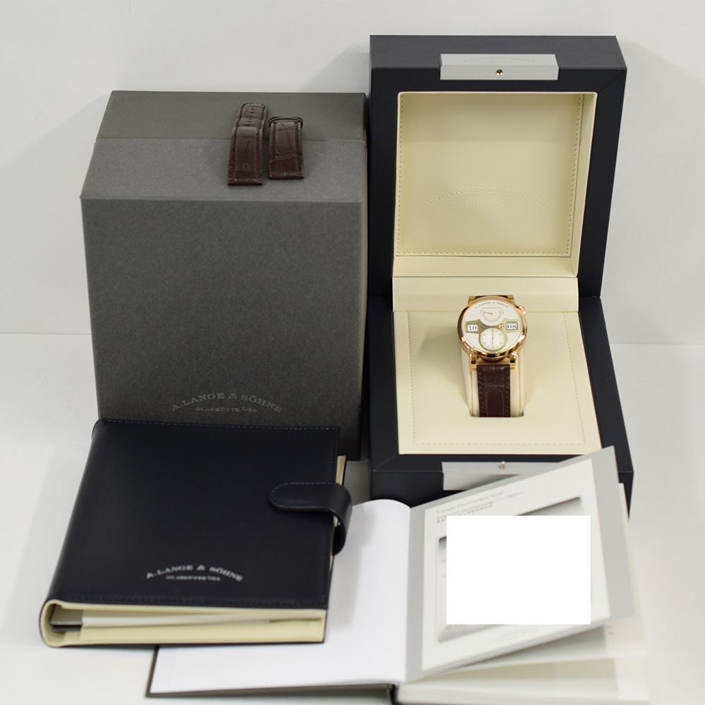 A. Lange & Söhne Zeitwerk Rose Gold Ivory Dial 140.032