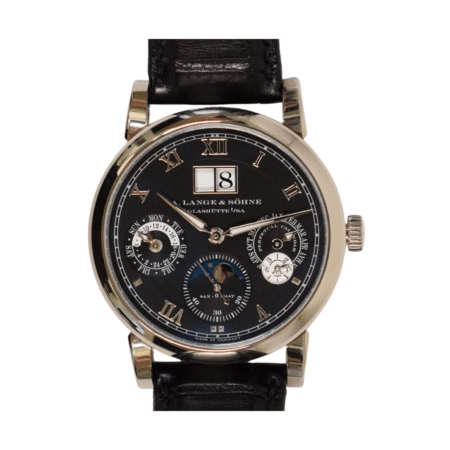 A. Lange & Söhne Langematik Perpetual White Gold Black Roman Dial 310.026 E