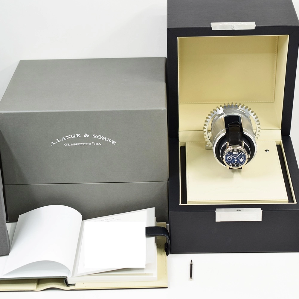 A. Lange & Söhne Langematik Perpetual White Gold Black Roman Dial 310.026 E