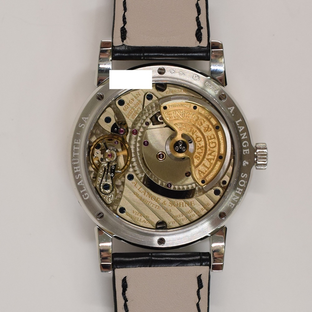 A. Lange & Söhne Langematik Perpetual Platinum Silver Roman Dial 310.025 E