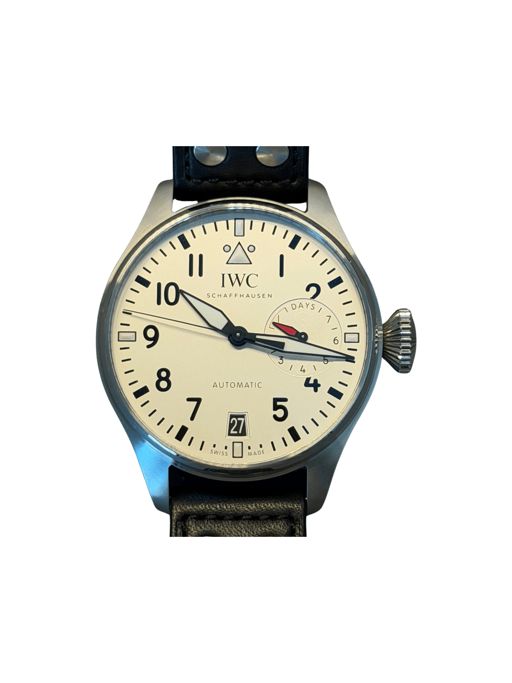 IWC Big Pilot's "Las Vegas" 46 Stainless Steel White Arabic Dial IW501014