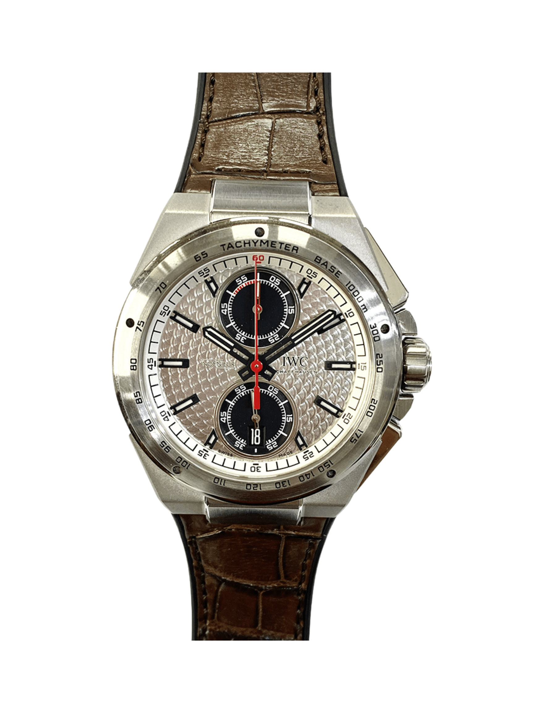 IWC Ingenieur Chronograph Stainless Steel Silver Dial IW378505