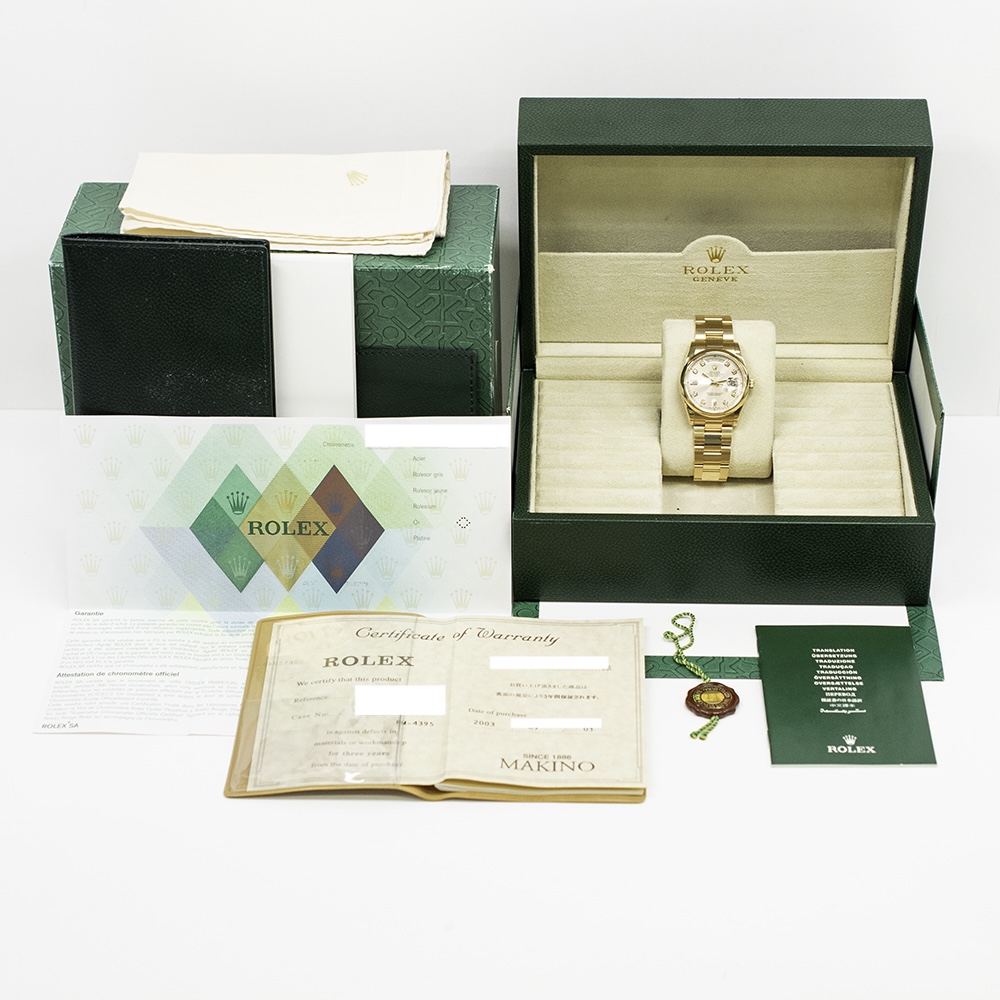 Rolex Day-Date 36 Rose Gold Pink Diamond Dial 118205