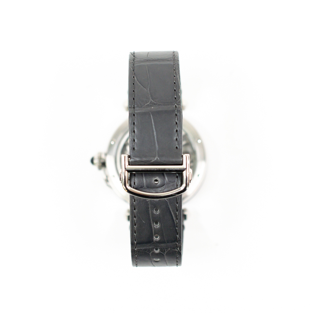 Cartier Pasha De Stainless Steel Skeleton Dial WHPA0017