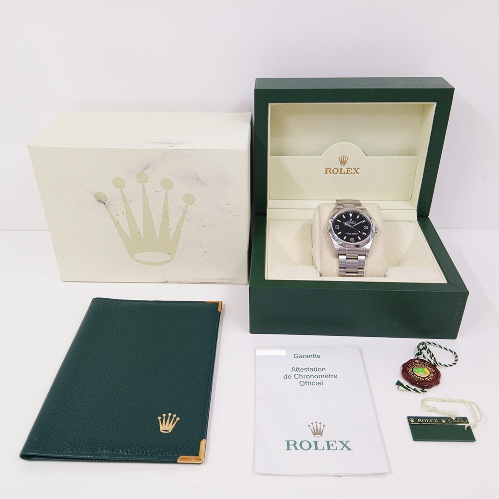 Rolex Explorer Stainless Steel Black Dial 114270