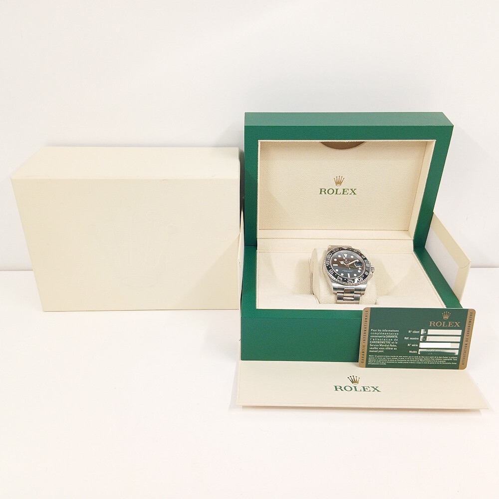 Rolex GMT-Master II Stainless Steel Black Dial 116710LN