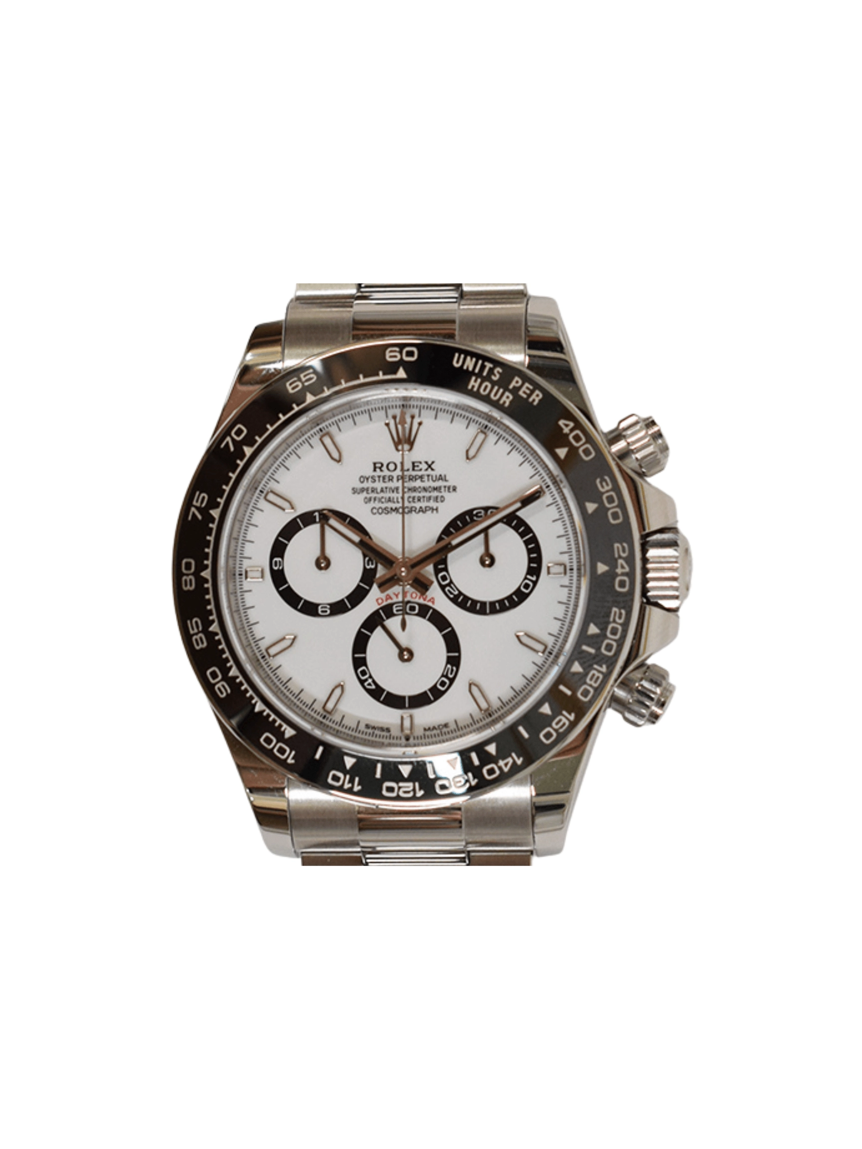 Rolex Daytona Stainless Steel White Dial 126500LN