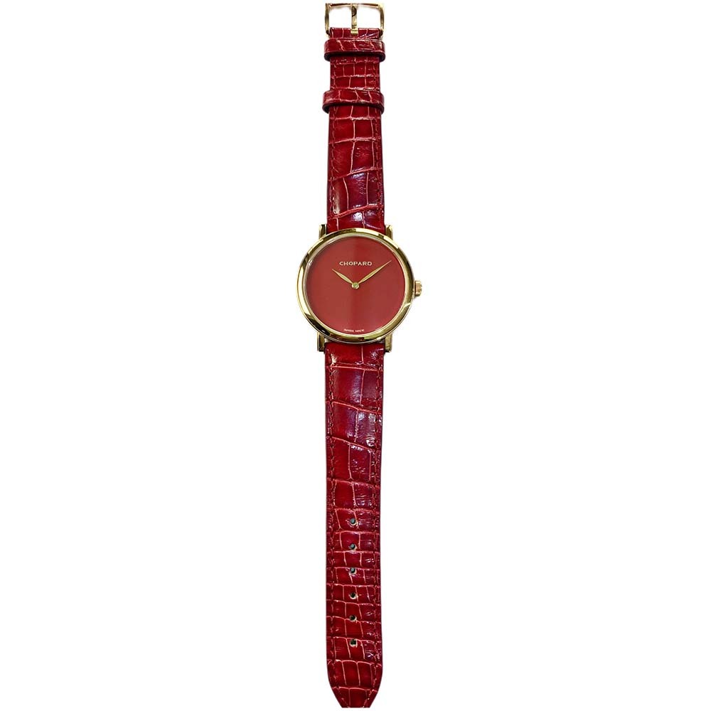 Chopard Classic Rose Gold Red Dial 163154-5208