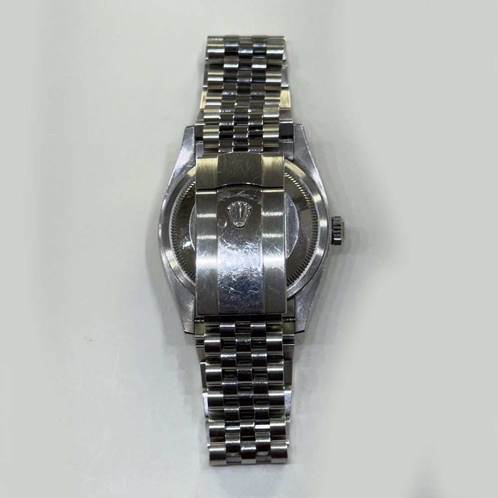 Rolex Datejust 36 Steel and White Gold Silver "VI&IX" Diamond Dial 126284RBR