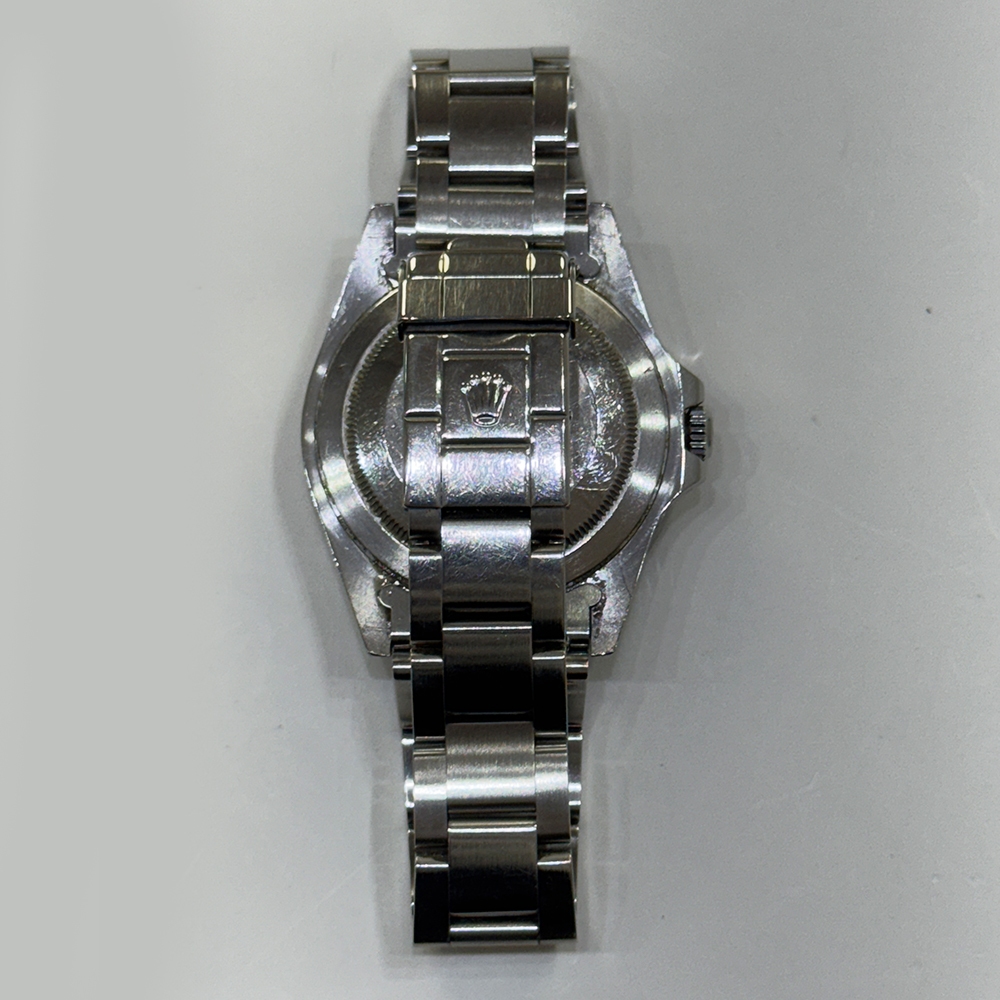 Rolex GMT-Master I Transitional Stainless Steel Black Dial 16700