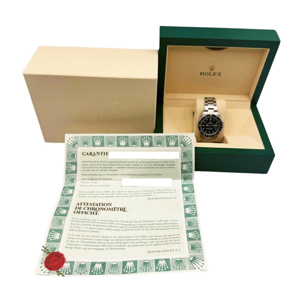 Rolex GMT-Master II Stainless Steel "Coke" Black Dial 16710
