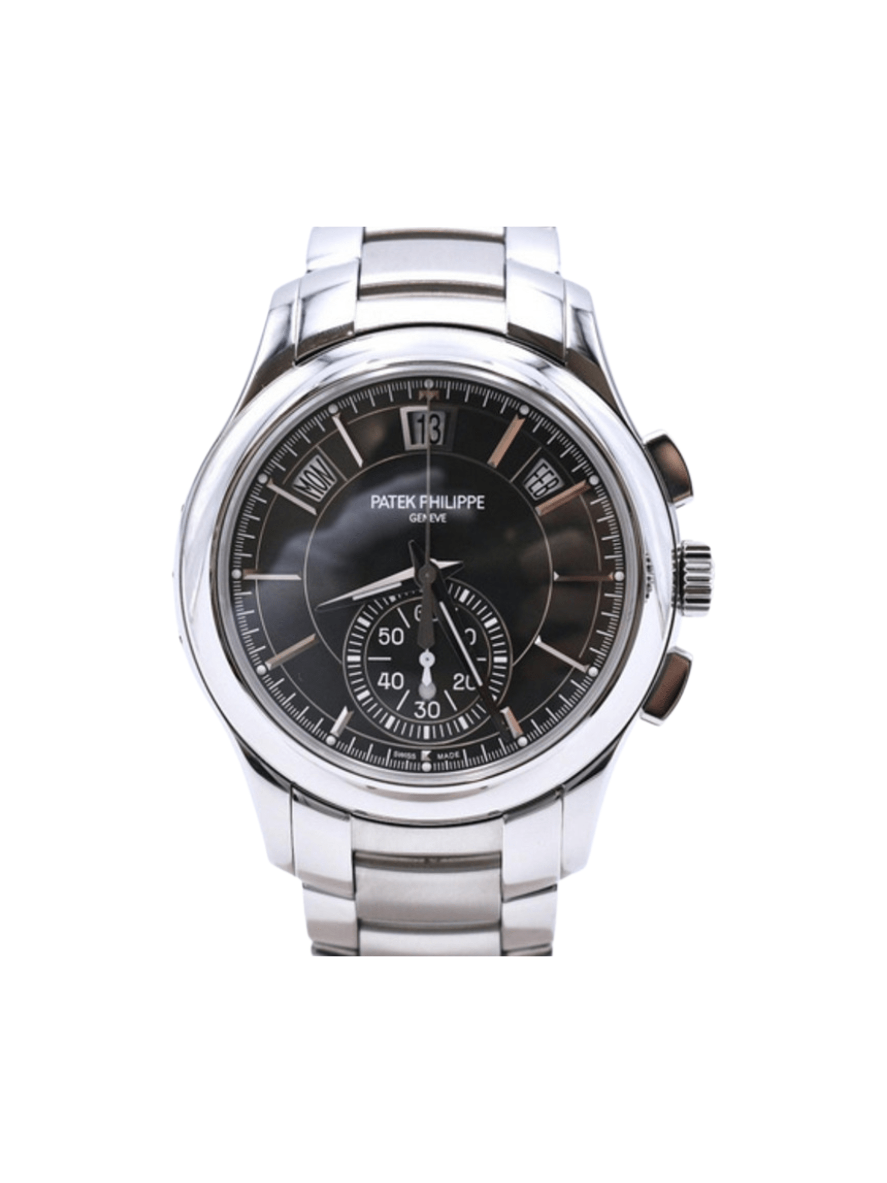 Patek Philippe Annual Calendar Complications Stainless Steel Olive Green Dial 5905/1A-001