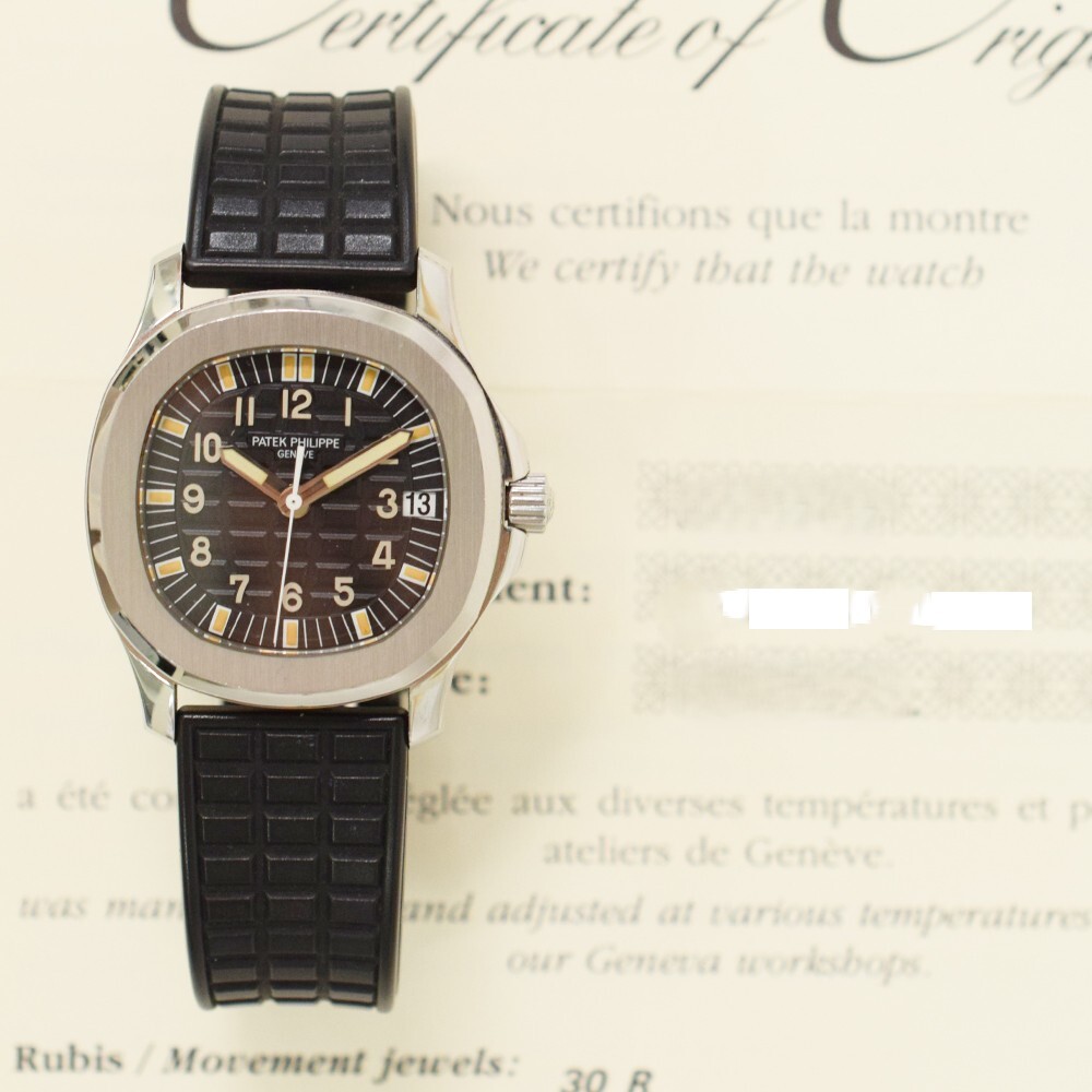 Patek Philippe Aquanaut Stainless Steel Black Dial 5066A-001