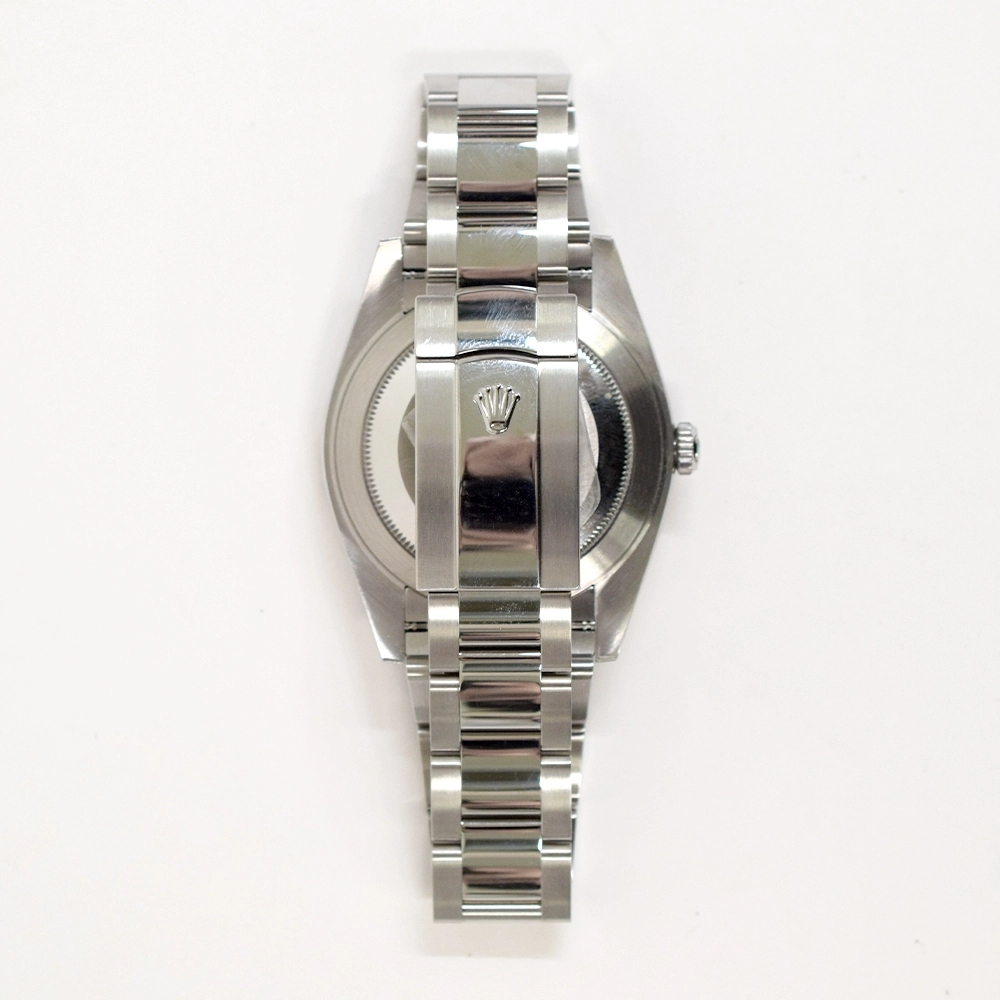 Rolex Datejust 41 Stainless Steel and White Gold Wimbledon Dial 126334