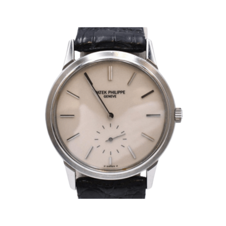 Patek Philippe Calatrava Japan Limited Edition Stainless Steel Ivory Dial 3718A