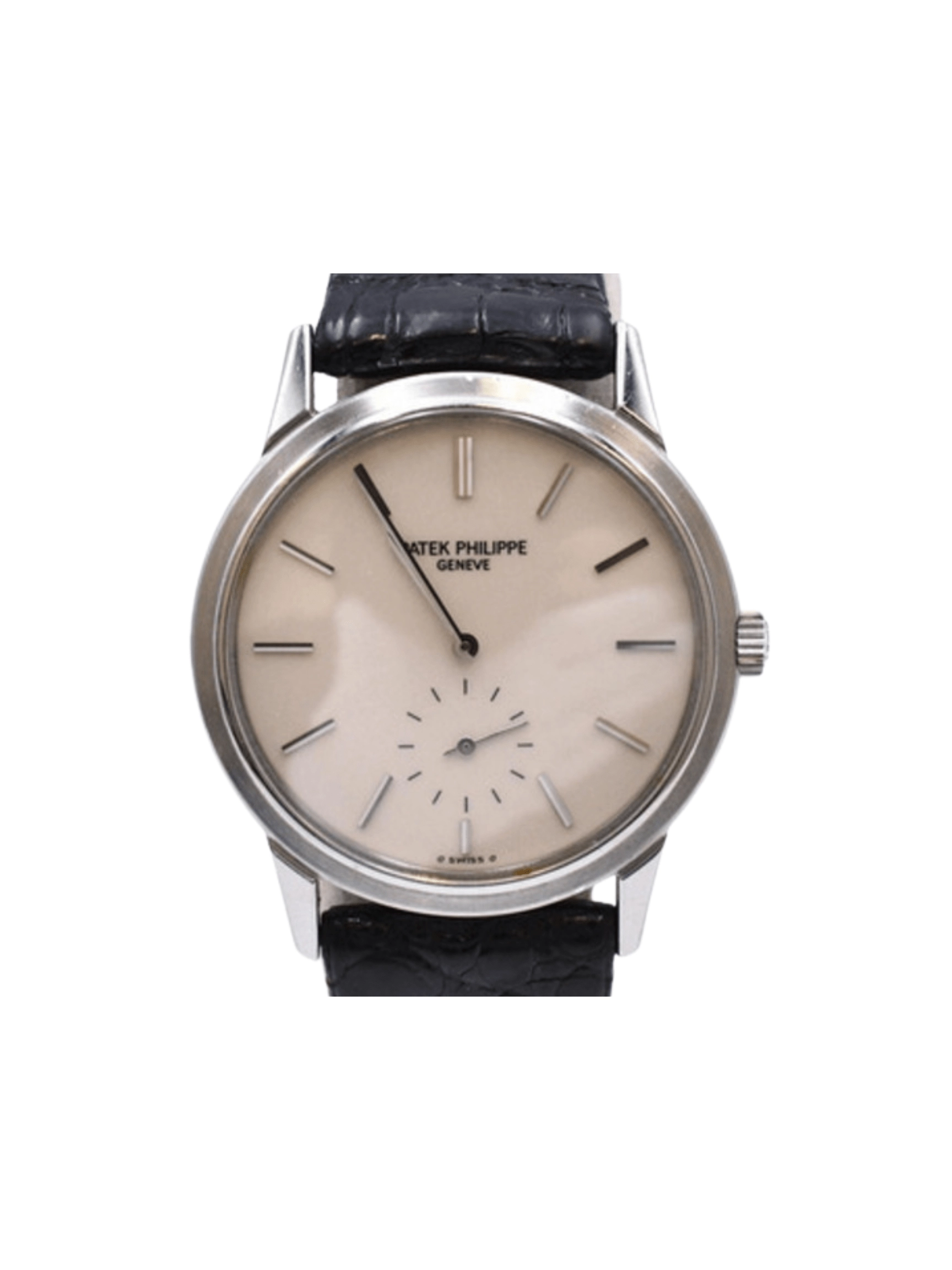 Patek Philippe Calatrava Japan Limited Edition Stainless Steel Ivory Dial 3718A