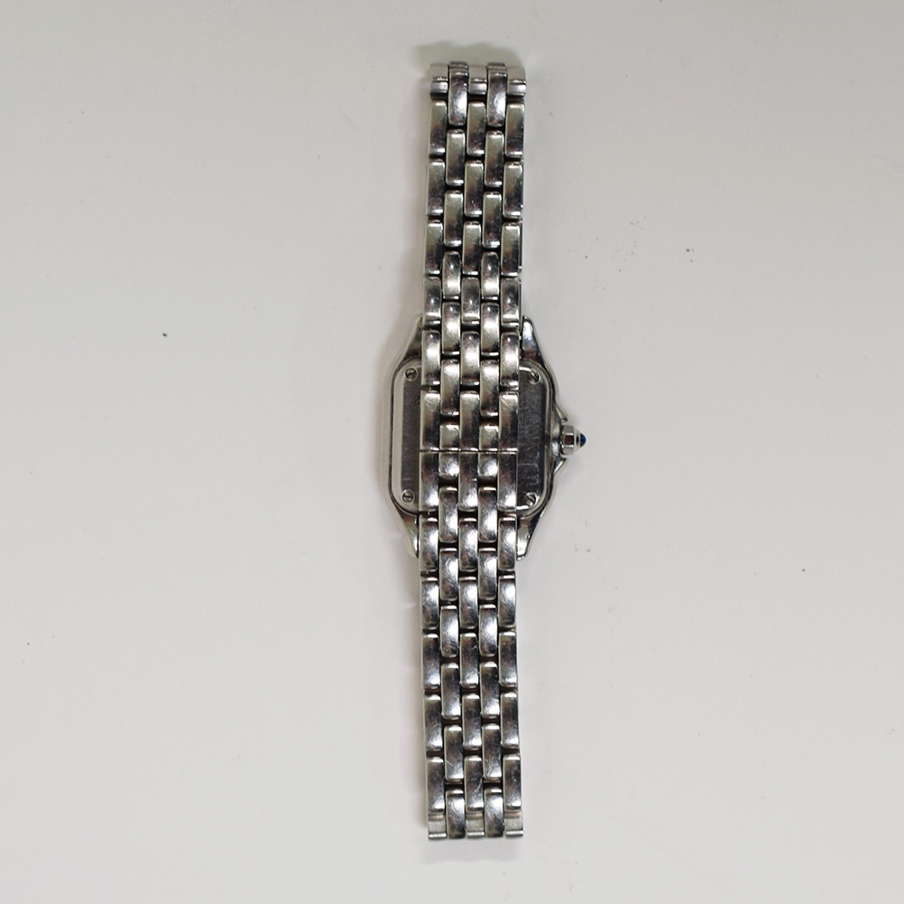 Cartier Panthere Stainless Steel Silver Roman Dial WSPN0006