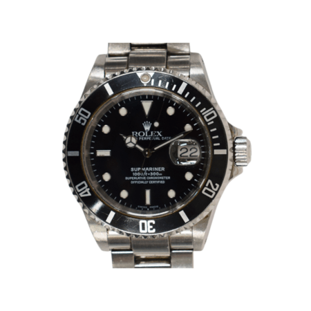 Rolex Submariner Date Stainless Steel Black Dial 16610