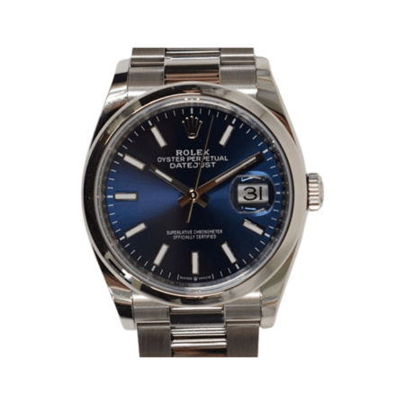Rolex Datejust 36 Stainless Steel Blue Dial 126200