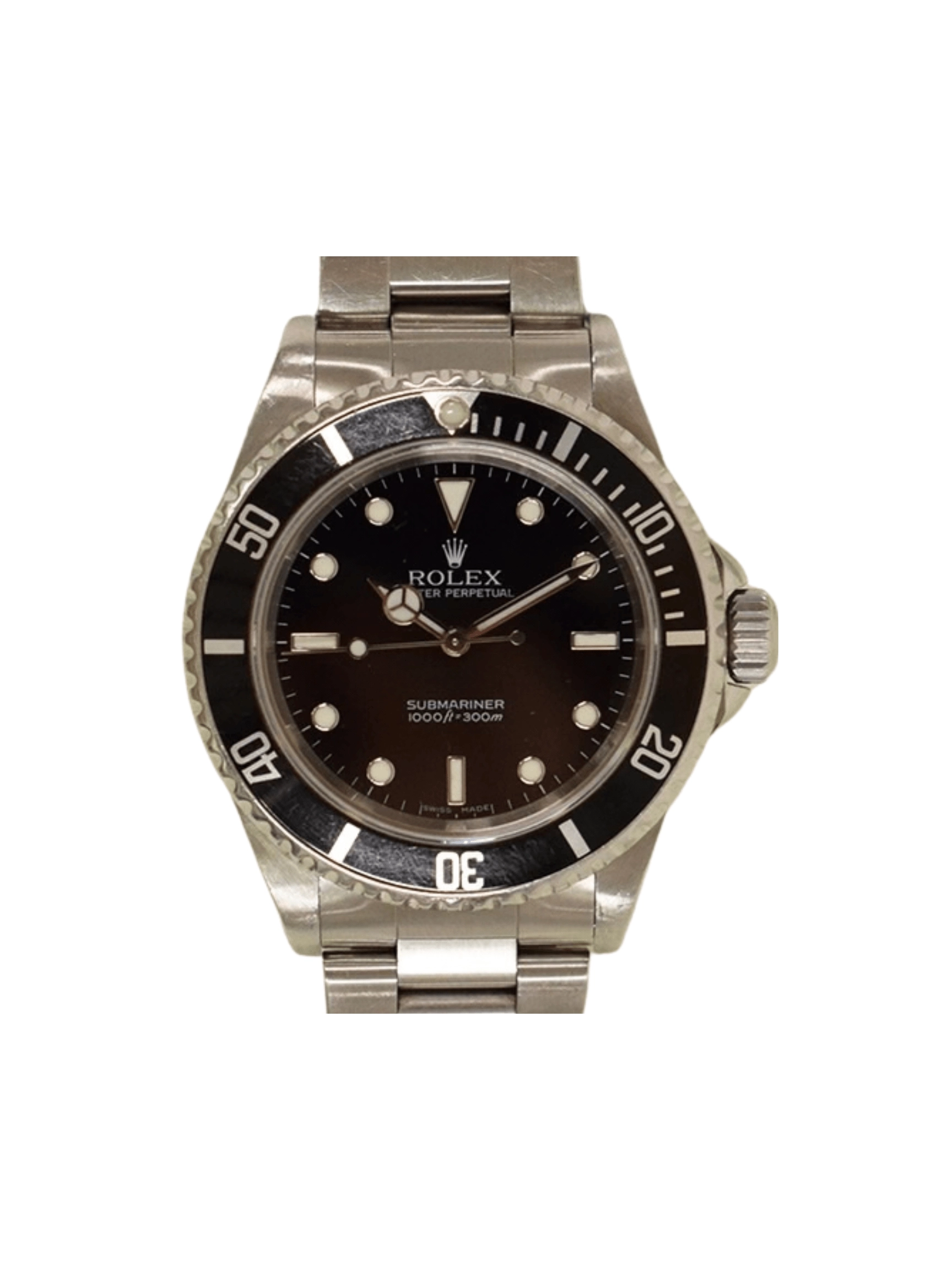 Rolex Submariner (No Date) Stainless Steel Black Dial 14060