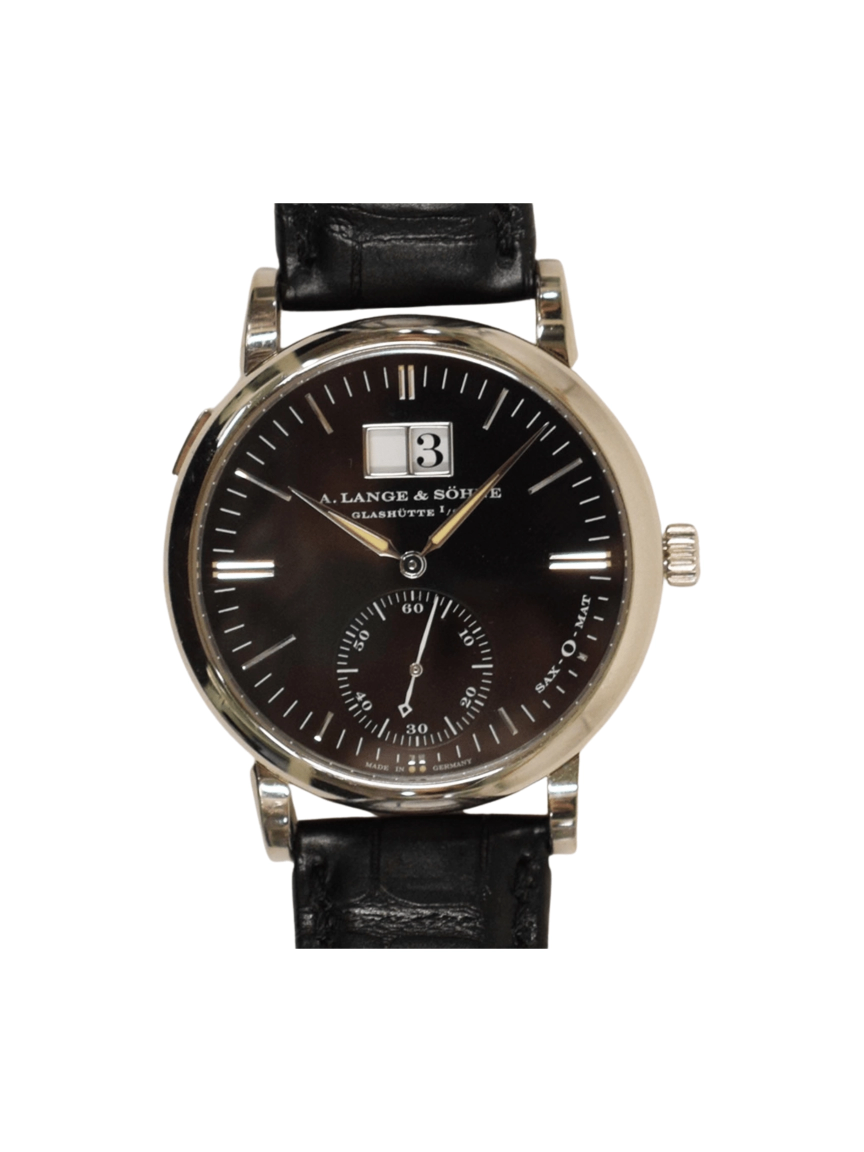 A. Lange & Söhne Langematik White Gold Black Dial 308.027