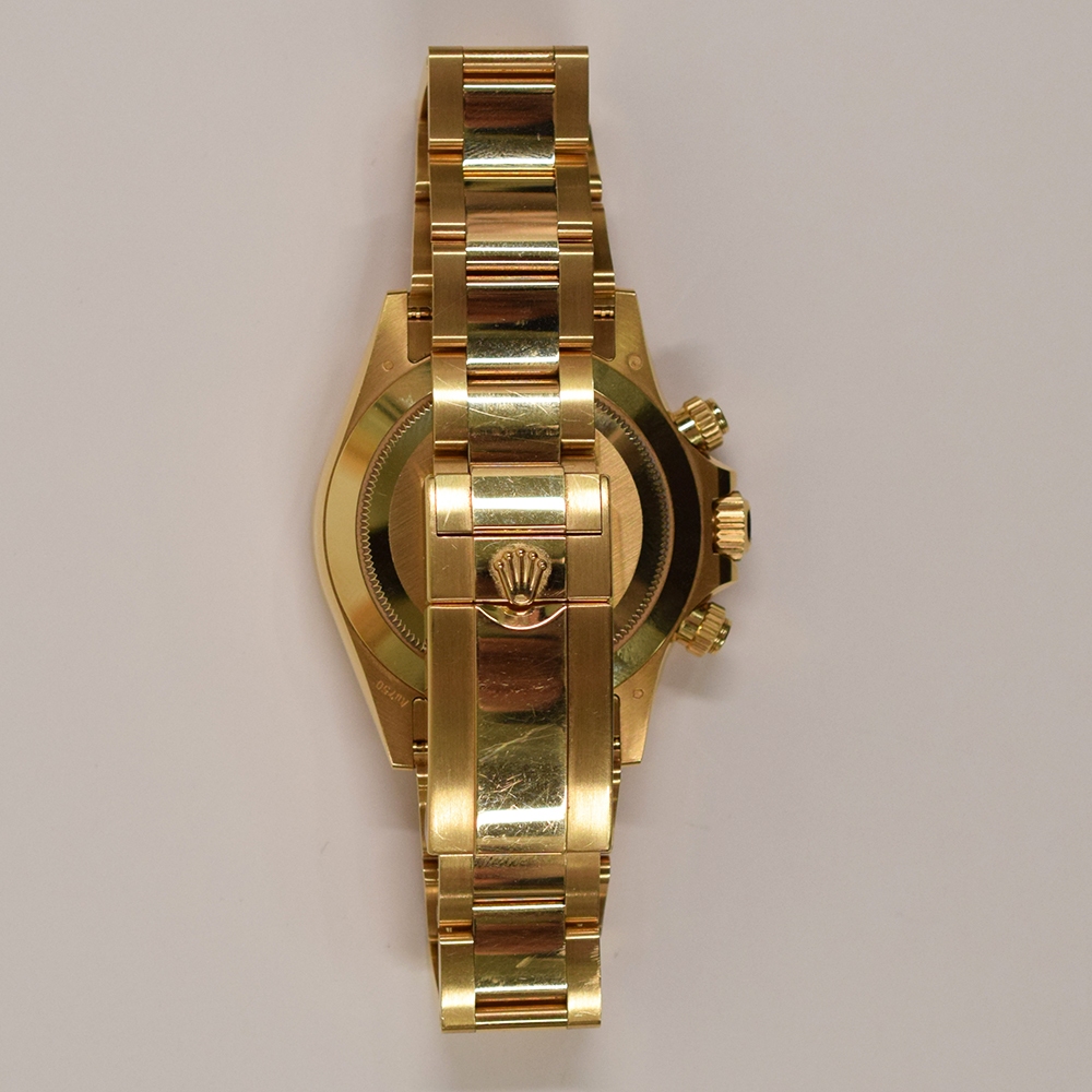 Rolex Daytona Cosmograph Yellow Gold Black Dial 126508
