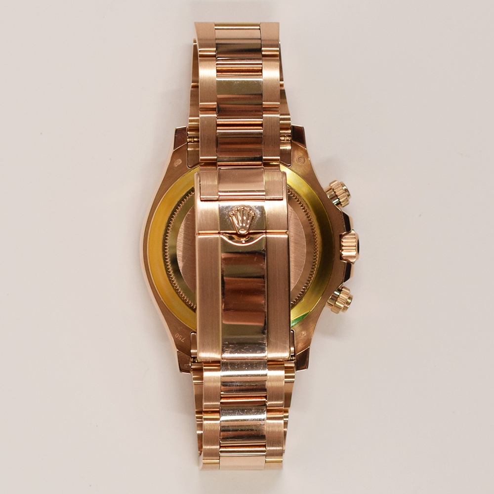 Rolex Daytona Rose Gold Black Dial 116505