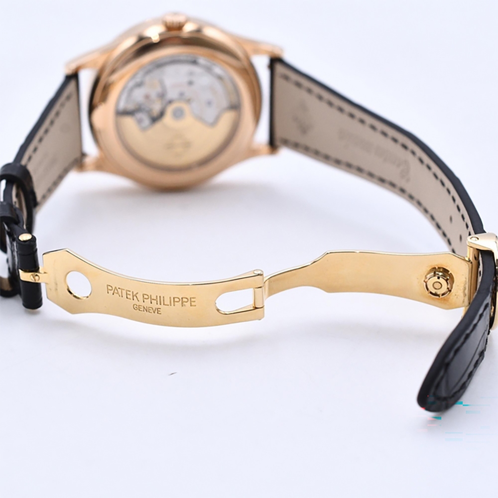 Patek Philippe Annual Calendar Rose Gold Blue Dial 5396R-014